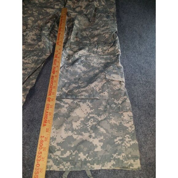 USGI US Military Army Combat Uniform Button Fly Pants Size L Regular Camo Utilit - Picture 2 of 7
